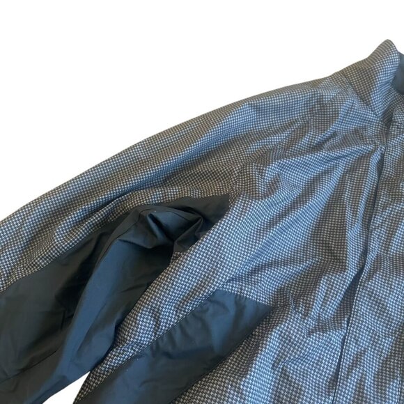 DryJoys by FootJoy Grey Black Houndstooth Windbreaker Jacket Size XL Men's - Picture 3 of 13